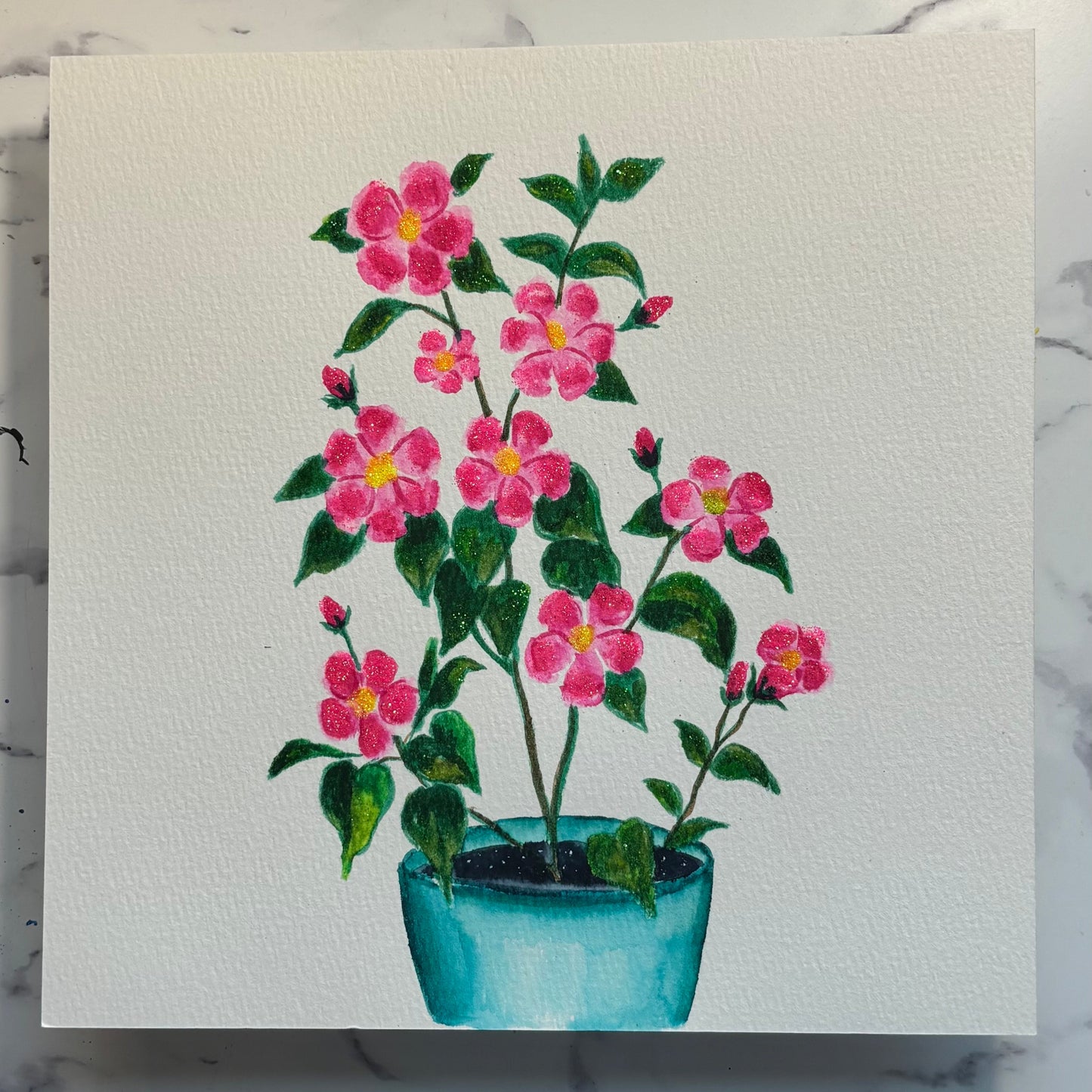 Cute Pot of Flowers